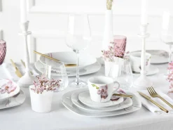 Creatable Geschirrset|Square - Kombiservice 62-tlg - Weiss