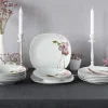 Creatable Geschirrset|Square - Tafelservice 12-tlg - Orchidee