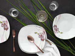 Creatable Geschirrset|Square - Tafelservice 12-tlg - Orchidee