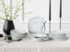 Creatable Geschirrset|Teller|Square - Tafelservice 18-tlg, Square - Tellerset 18-tlg - Weiss