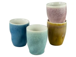 Creatable Becher & Tassen|Squeezy - Kaffeebecher 4-tlg - Natural