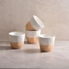 Creatable Becher & Tassen|Squeezy - Teebecher 4-tlg - Natural