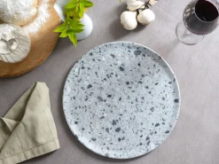 Creatable Geschirrset|Teller|Stone Collection - Pizzateller 4-tlg - Bunt