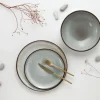 Creatable Geschirrset|Stone - Tellerset 12-tlg - Grey