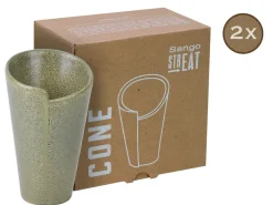 Creatable Geschirrset|Streat Food - Cone 2-tlg - Schwarz