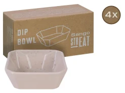 Creatable Geschirrset|Streat Food - Dip Bowl 4-tlg - Schwarz
