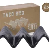 Creatable Geschirrset|Streat Food - Taco Stand 2-tlg - Schwarz