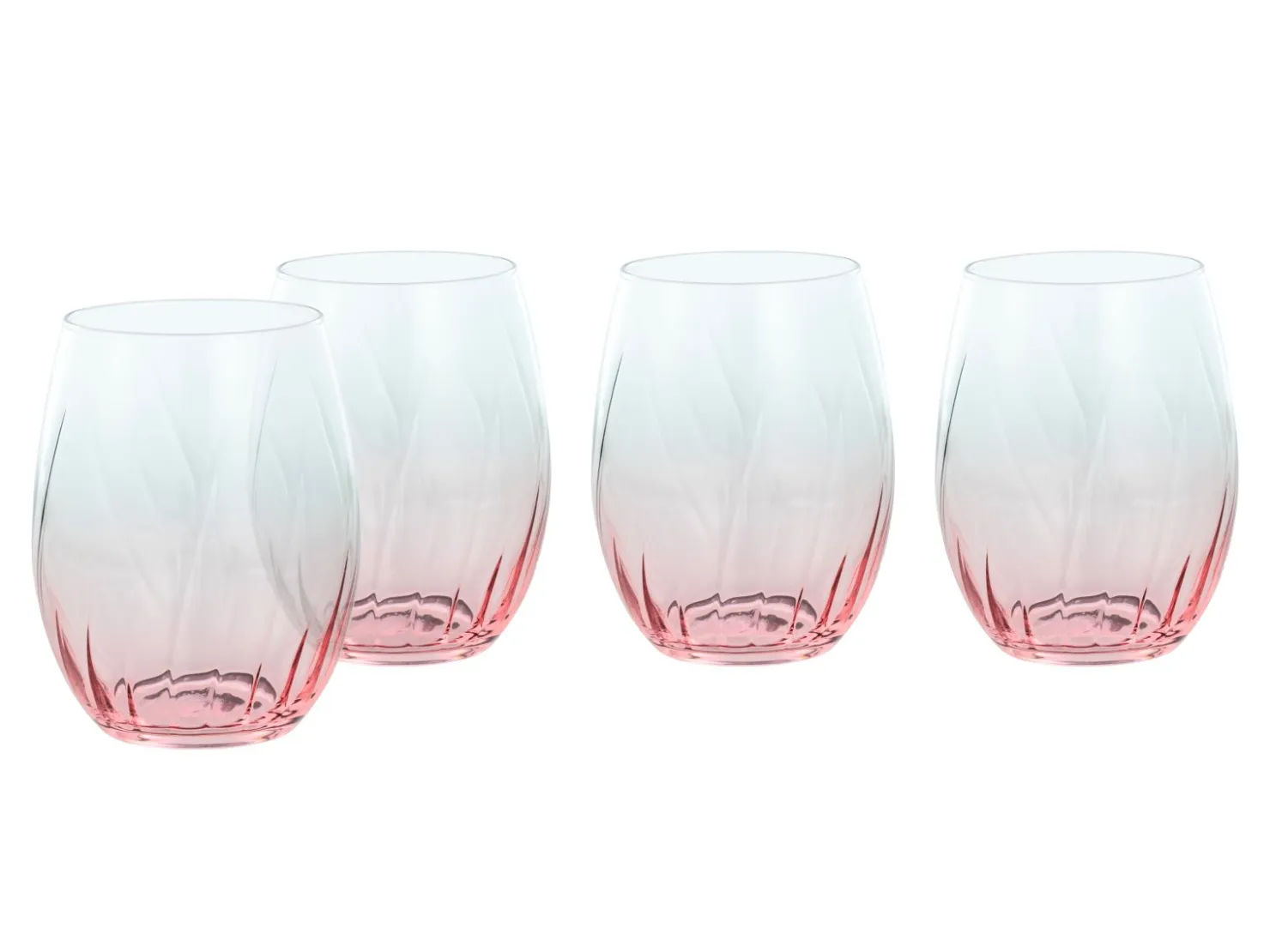 Creatable Gläser|Swirly - Longdrink 4-tlg - Spring