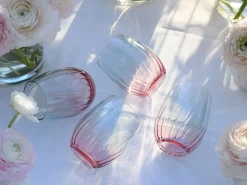 Creatable Gläser|Swirly - Longdrink 4-tlg - Spring