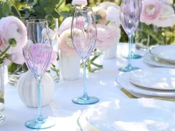 Creatable Gläser|Swirly - Sektglas 4-tlg - Spring