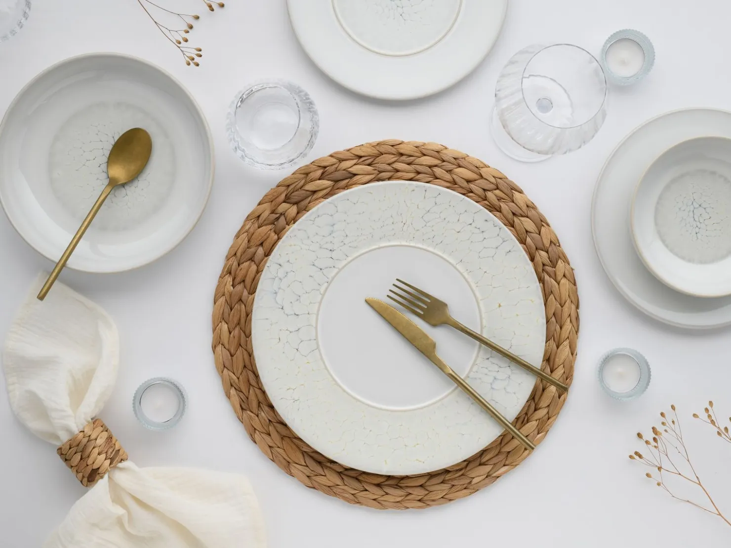 Creatable Geschirrset|Teller|Unico - Tellerset 8-tlg - Palermo