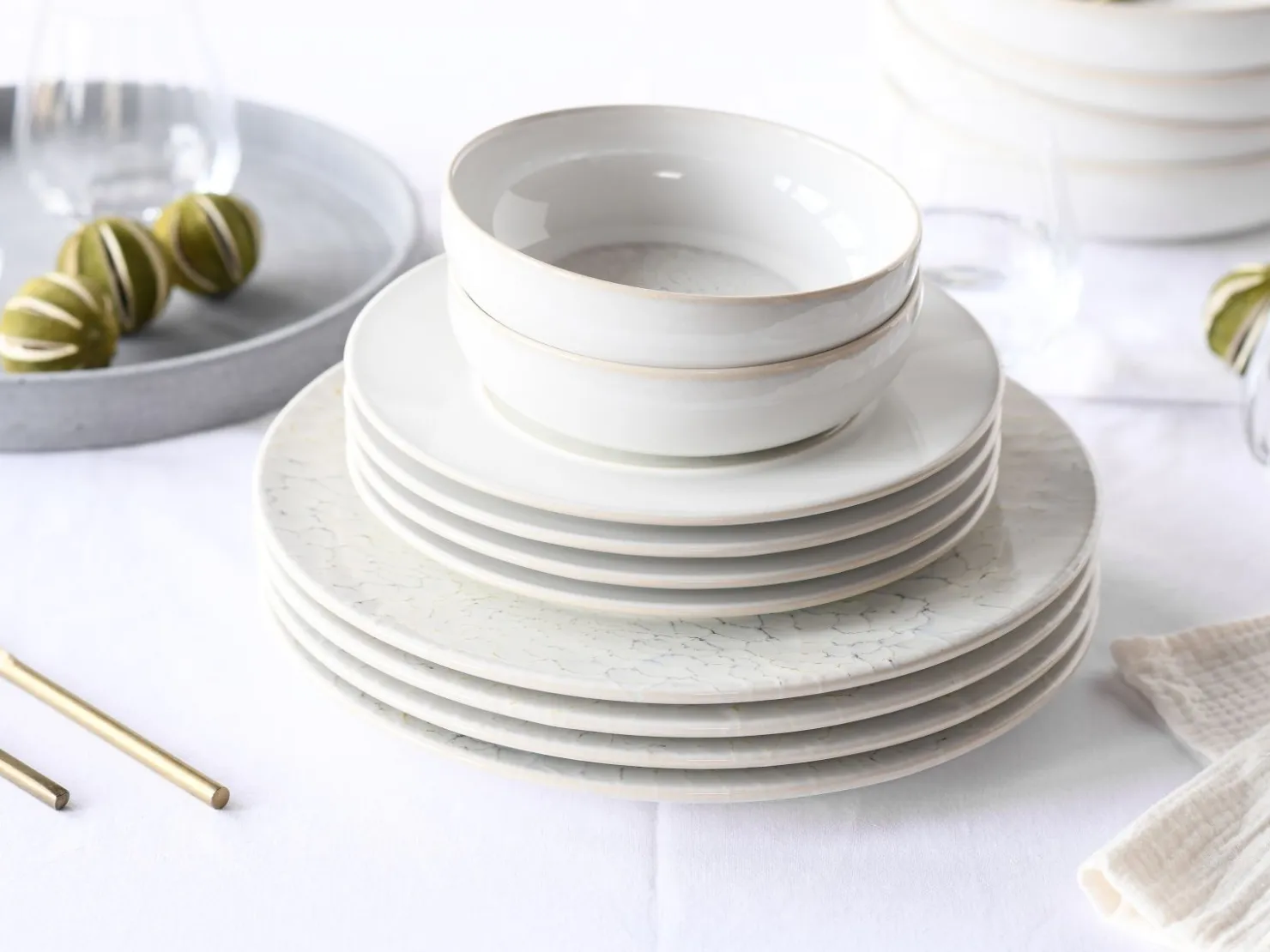 Creatable Geschirrset|Teller|Unico - Tellerset 16-tlg - Palermo