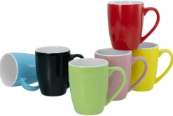 Creatable Becher & Tassen|Geschirrset|Universal - Kaffeebecher 6-tlg - bunt