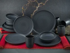 Creatable Geschirrset|Uno - Kombiservice 16-tlg - Grau