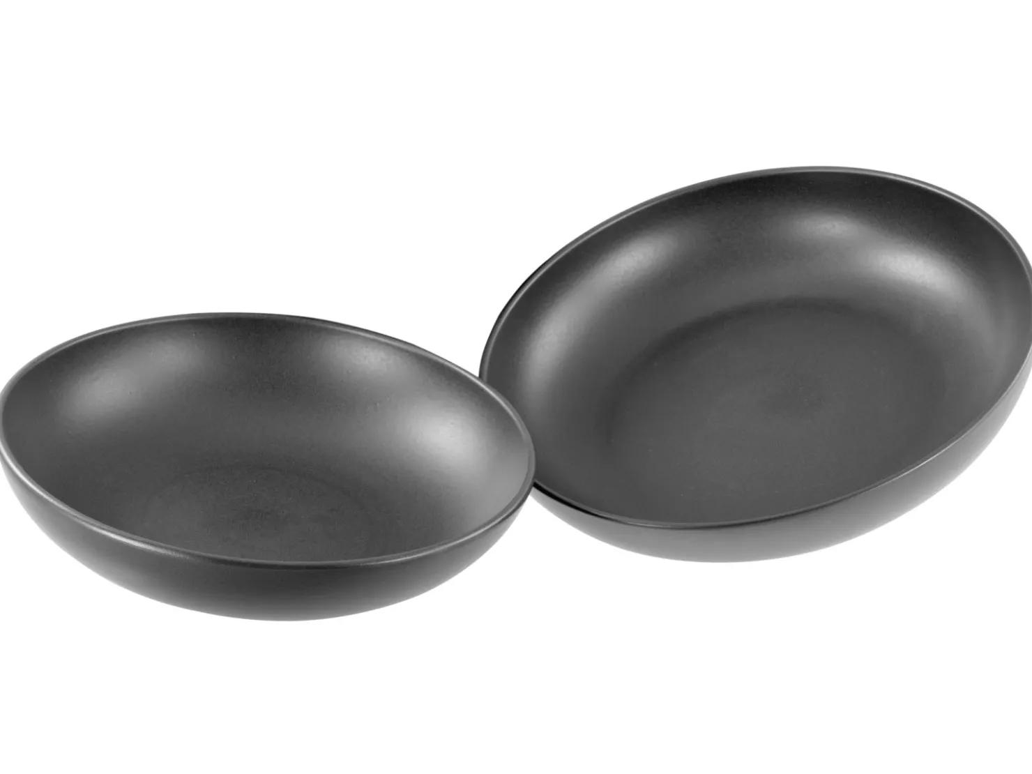 Creatable Bowls & Schüsseln|Geschirrset|Uno - Servierschalen 2-tlg - Black
