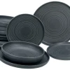 Creatable Geschirrset|Teller|Uno - Tellerset 12-tlg - Black