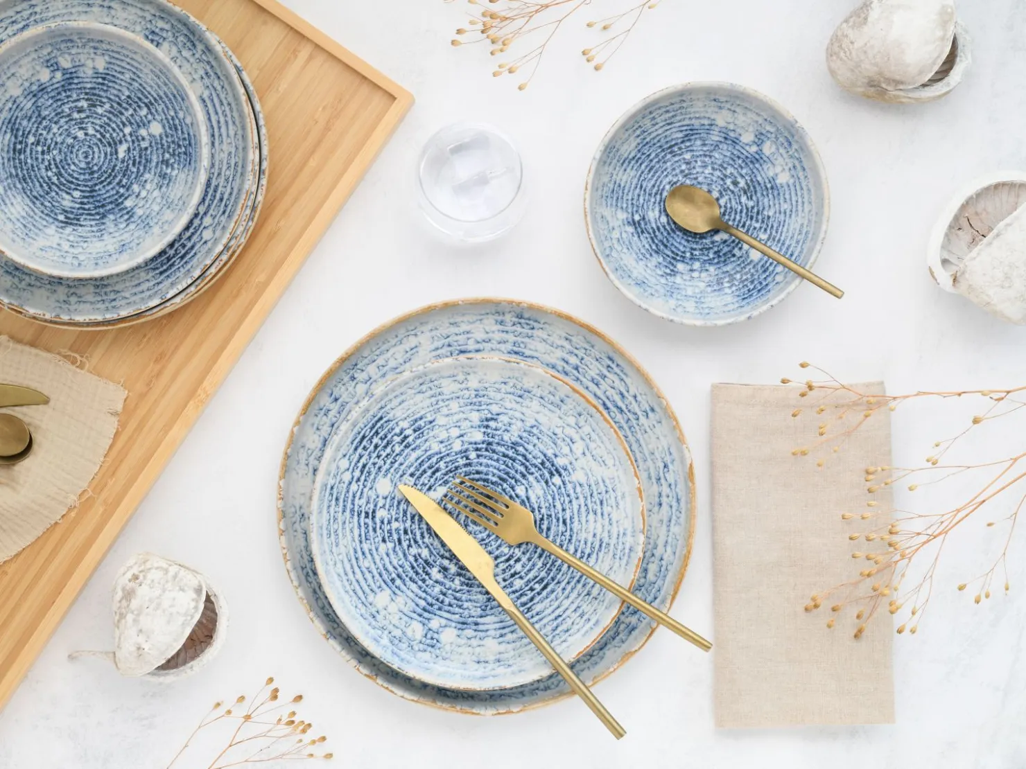 Creatable Geschirrset|Teller|Uno - Tellerset 12-tlg - Offwhite