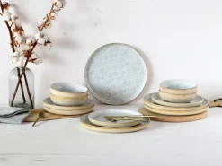 Creatable Geschirrset|Teller|Uno - Tellerset 12-tlg - Offwhite