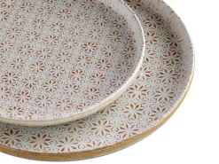 Creatable Geschirrset|Teller|Uno - Tellerset 12-tlg - Offwhite