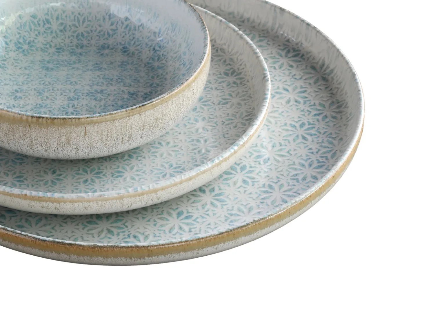 Creatable Geschirrset|Teller|Uno - Tellerset 12-tlg - Offwhite