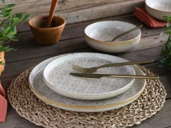 Creatable Geschirrset|Teller|Uno - Tellerset 12-tlg - Offwhite