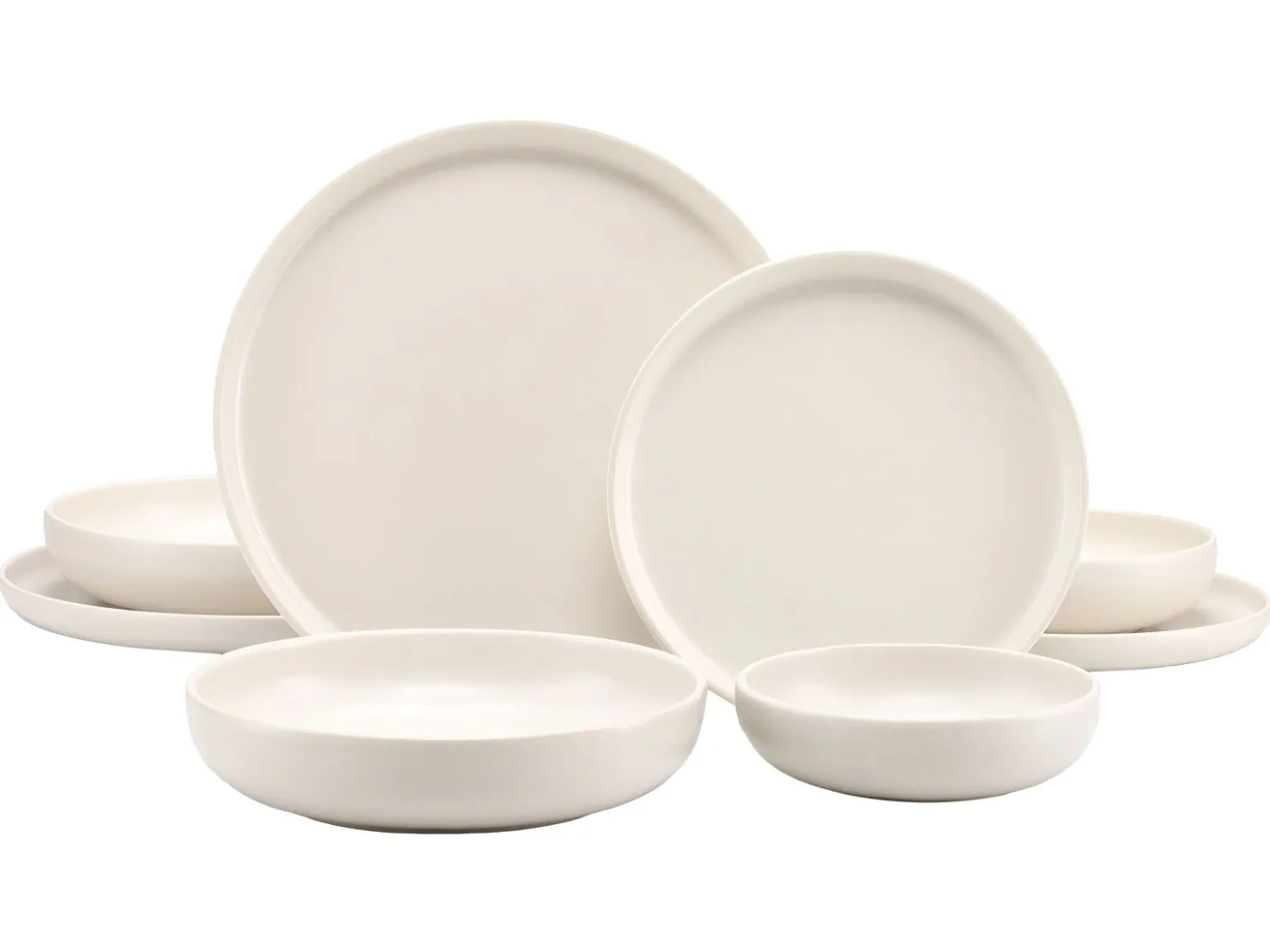 Creatable Geschirrset|Teller|Uno - Tellerset 8-tlg - Rusty Rose