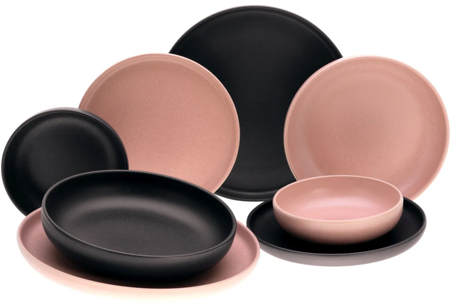 Creatable Geschirrset|Teller|Uno - Tellerset 8-tlg - Rusty Rose