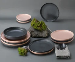 Creatable Geschirrset|Teller|Uno - Tellerset 8-tlg - Rusty Rose