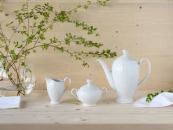 Creatable Geschirrset|Valencia - Kaffeegarnitur 3-tlg - Weiss