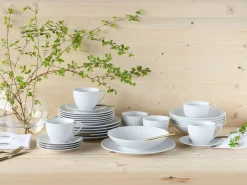 Creatable Geschirrset|Valencia - Kombiservice 30-tlg - Weiss