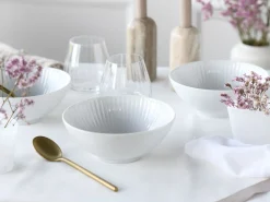Creatable Bowls & Schüsseln|Geschirrset|Valencia - Mehrzweckschalen 6-tlg, Valencia - Mehrzweckschale 6-tlg - Weiss