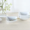 Creatable Bowls & Schüsseln|Geschirrset|Victoria - Müslischale 6-tlg - Weiss