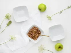 Creatable Bowls & Schüsseln|Geschirrset|Victoria - Müslischale 6-tlg - Weiss