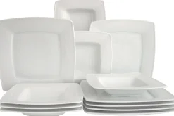 Creatable Geschirrset|Victoria - Tafelservice 12-tlg - Weiss