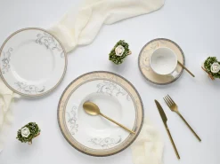 Creatable Geschirrset|Villa Medici - Kaffeeservice 18-tlg - Creme