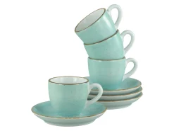 Creatable Geschirrset|Vintage Nature - Espresso Set 8-tlg - bunt