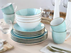 Creatable Geschirrset|Vintage Nature - Kombiservice 16-tlg - Weiss