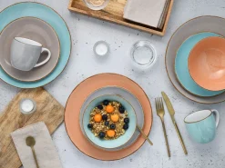 Creatable Geschirrset|Vintage Nature - Kombiservice 16-tlg - Weiss