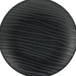 Creatable Geschirrset|Waves - Tafelservice 12-tlg - Schwarz