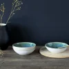 Creatable Bowls & Schüsseln|Geschirrset|Yuki - Mehrzweckschale 4-tlg - Grün-blau