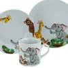Creatable Geschirrset|Zoo - Kinderservice 3-tlg - bunt